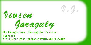 vivien garaguly business card